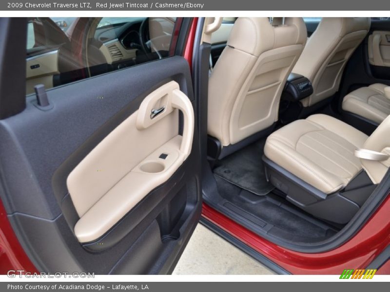 Red Jewel Tintcoat / Cashmere/Ebony 2009 Chevrolet Traverse LTZ