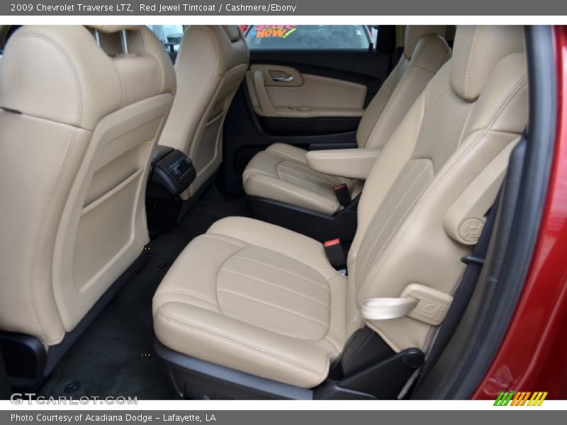 Red Jewel Tintcoat / Cashmere/Ebony 2009 Chevrolet Traverse LTZ