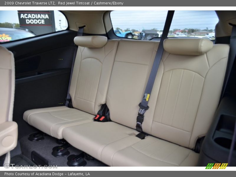 Red Jewel Tintcoat / Cashmere/Ebony 2009 Chevrolet Traverse LTZ