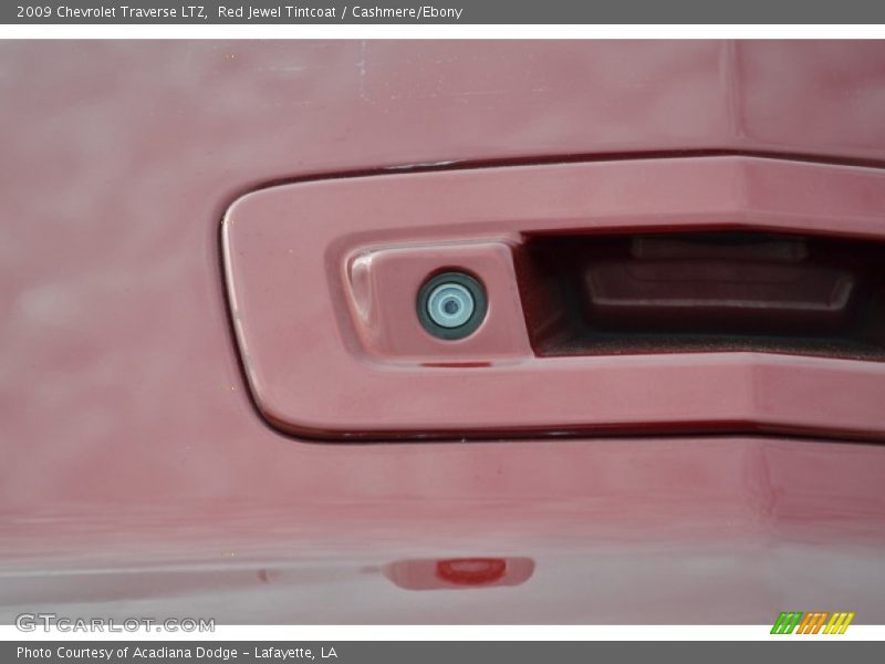 Red Jewel Tintcoat / Cashmere/Ebony 2009 Chevrolet Traverse LTZ