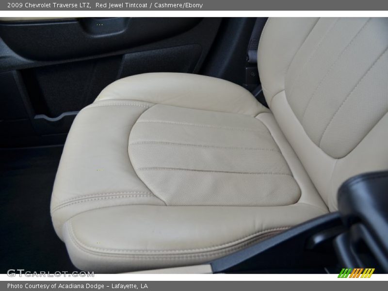 Red Jewel Tintcoat / Cashmere/Ebony 2009 Chevrolet Traverse LTZ