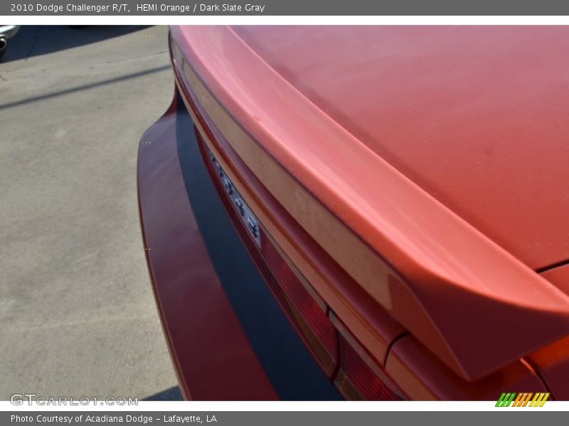 HEMI Orange / Dark Slate Gray 2010 Dodge Challenger R/T