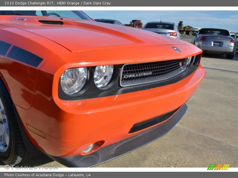 HEMI Orange / Dark Slate Gray 2010 Dodge Challenger R/T