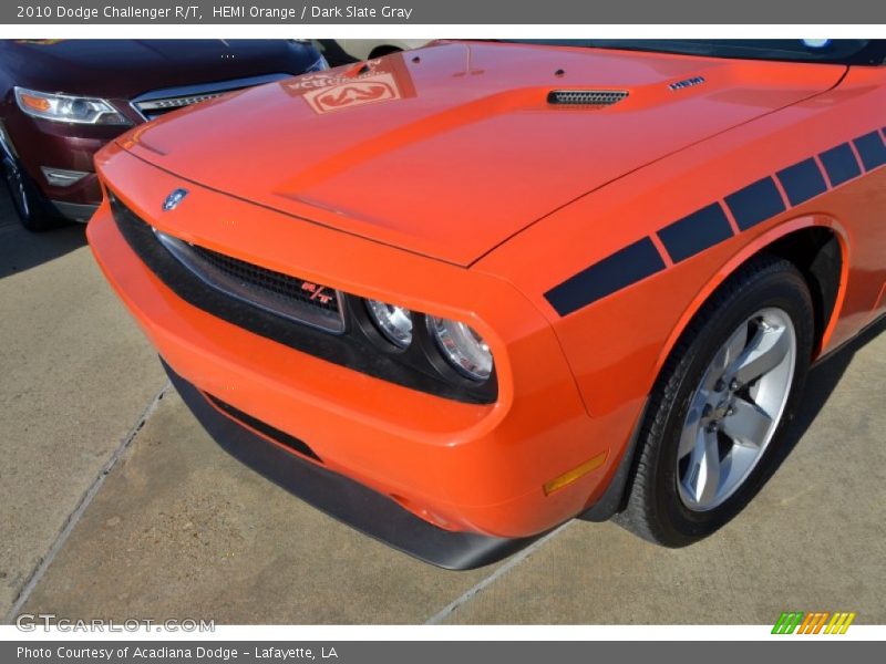 HEMI Orange / Dark Slate Gray 2010 Dodge Challenger R/T