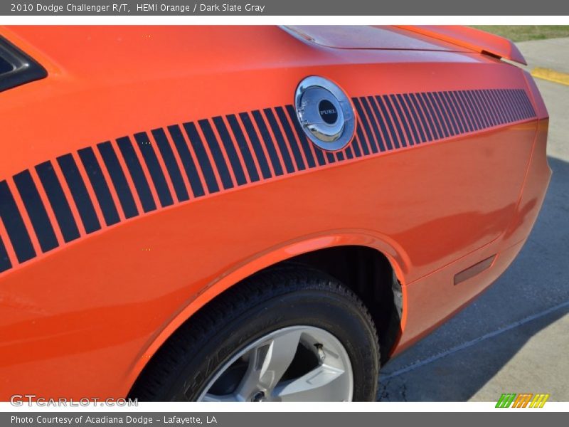 HEMI Orange / Dark Slate Gray 2010 Dodge Challenger R/T
