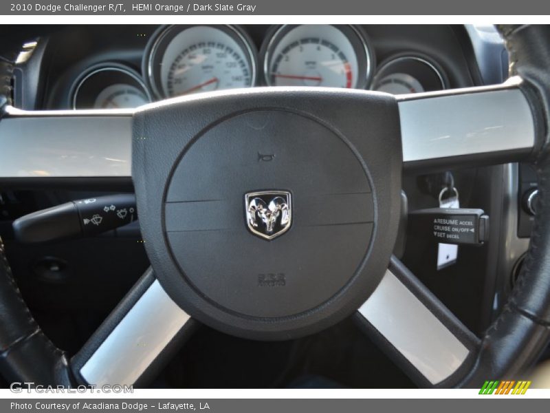 HEMI Orange / Dark Slate Gray 2010 Dodge Challenger R/T