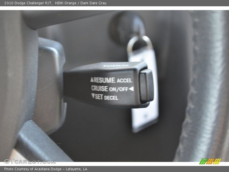 HEMI Orange / Dark Slate Gray 2010 Dodge Challenger R/T