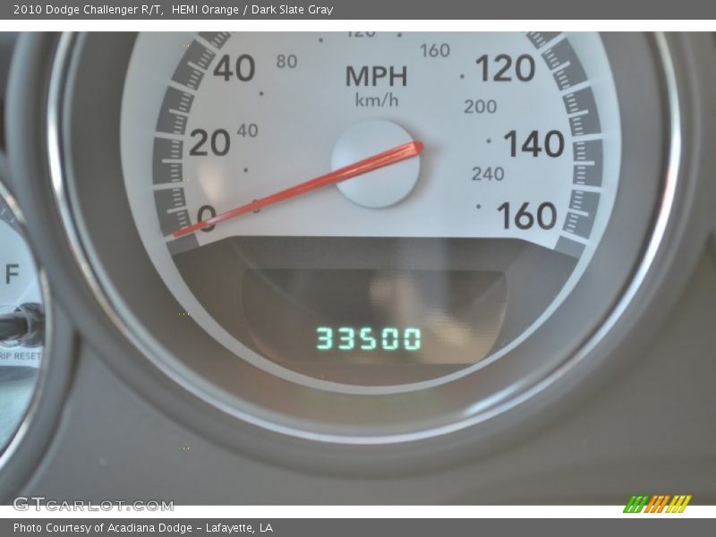 HEMI Orange / Dark Slate Gray 2010 Dodge Challenger R/T