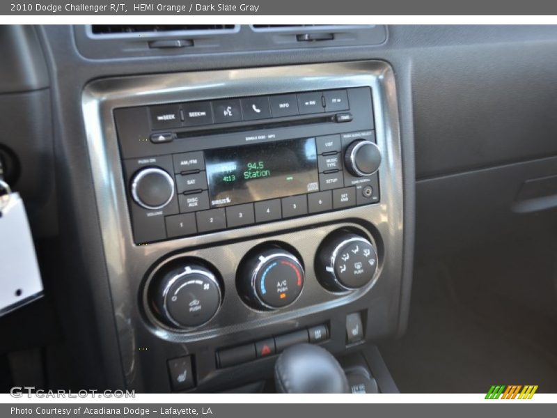 Audio System of 2010 Challenger R/T