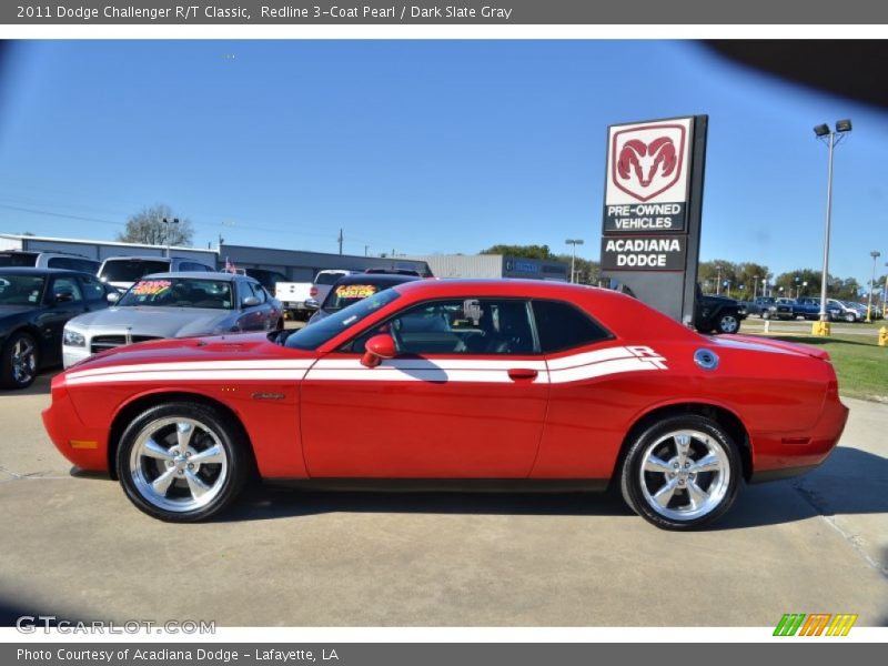 Redline 3-Coat Pearl / Dark Slate Gray 2011 Dodge Challenger R/T Classic