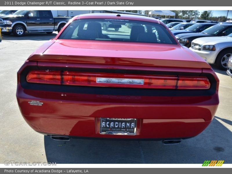 Redline 3-Coat Pearl / Dark Slate Gray 2011 Dodge Challenger R/T Classic