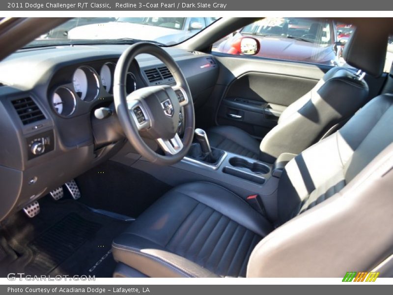  2011 Challenger R/T Classic Dark Slate Gray Interior
