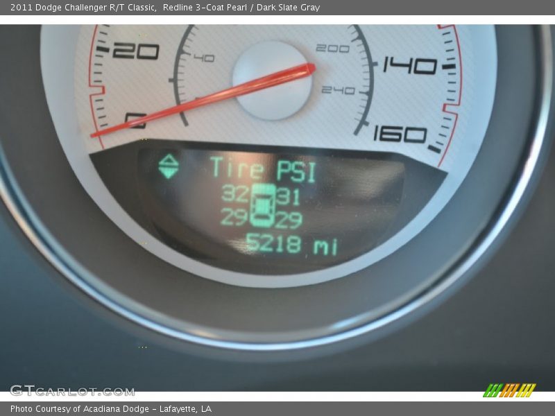Redline 3-Coat Pearl / Dark Slate Gray 2011 Dodge Challenger R/T Classic