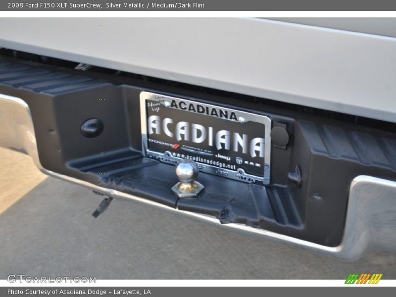 Silver Metallic / Medium/Dark Flint 2008 Ford F150 XLT SuperCrew