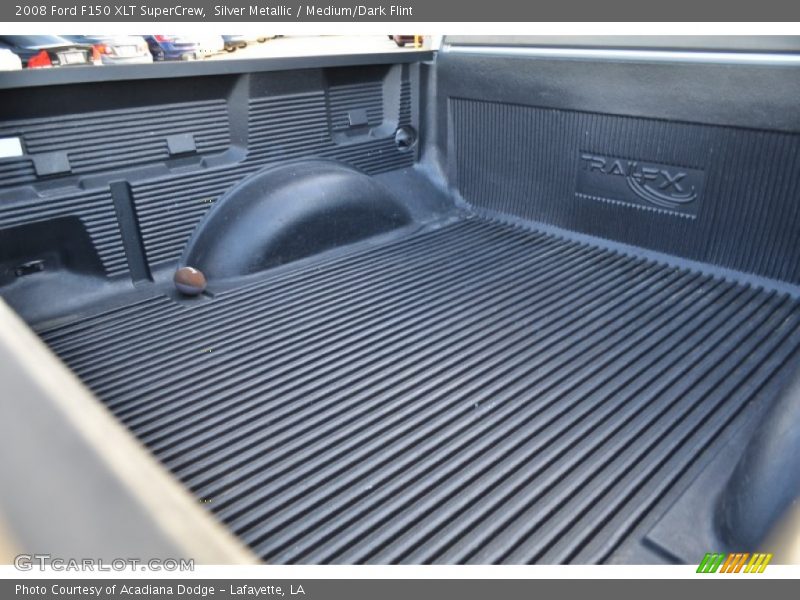 Silver Metallic / Medium/Dark Flint 2008 Ford F150 XLT SuperCrew