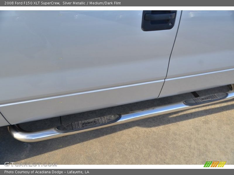 Silver Metallic / Medium/Dark Flint 2008 Ford F150 XLT SuperCrew