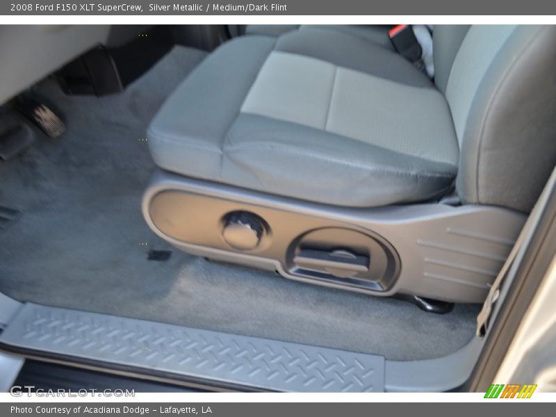 Silver Metallic / Medium/Dark Flint 2008 Ford F150 XLT SuperCrew