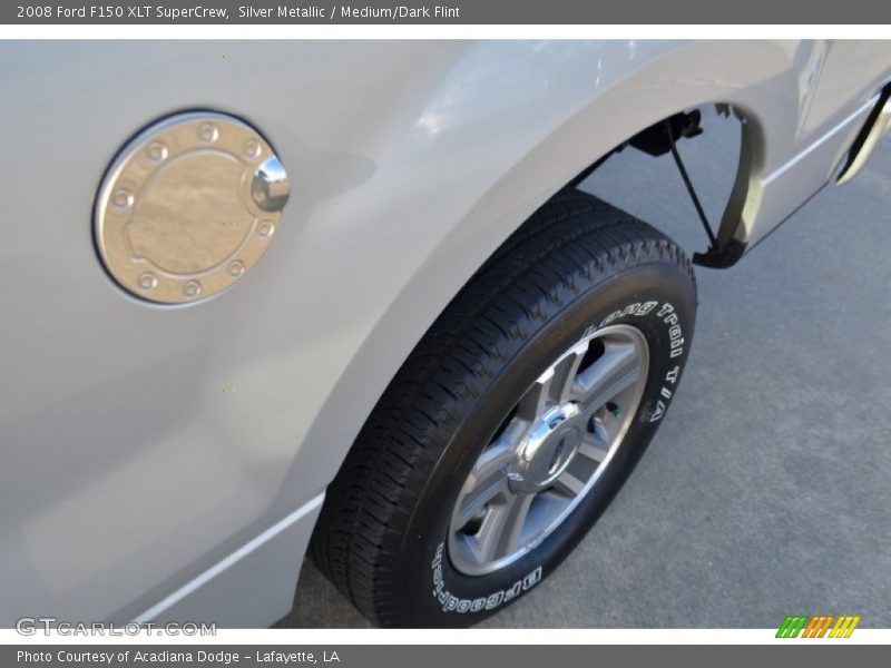 Silver Metallic / Medium/Dark Flint 2008 Ford F150 XLT SuperCrew