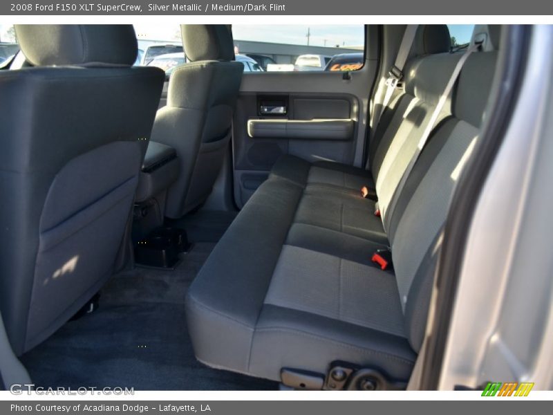 Silver Metallic / Medium/Dark Flint 2008 Ford F150 XLT SuperCrew