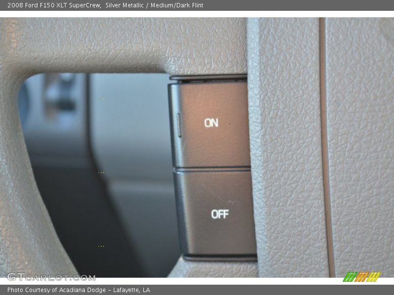 Silver Metallic / Medium/Dark Flint 2008 Ford F150 XLT SuperCrew