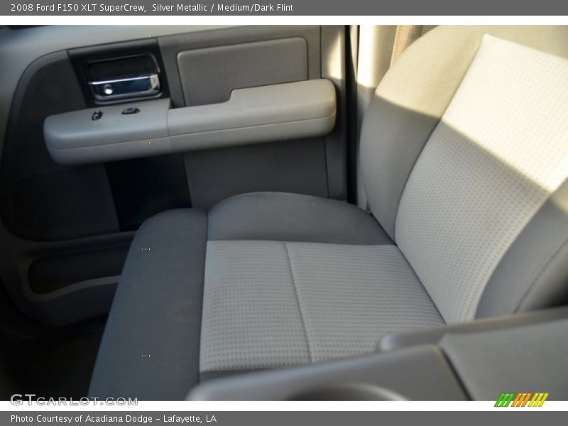 Silver Metallic / Medium/Dark Flint 2008 Ford F150 XLT SuperCrew