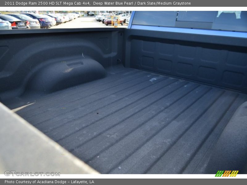 Deep Water Blue Pearl / Dark Slate/Medium Graystone 2011 Dodge Ram 2500 HD SLT Mega Cab 4x4