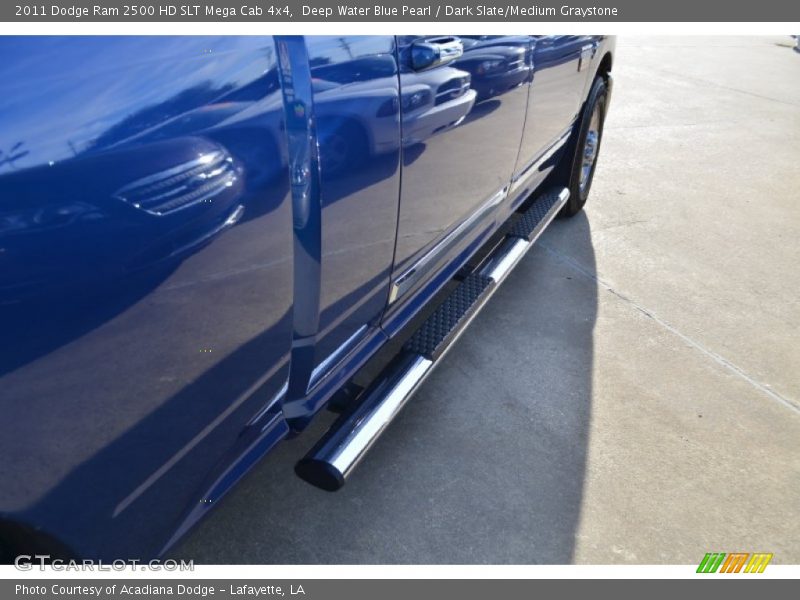 Deep Water Blue Pearl / Dark Slate/Medium Graystone 2011 Dodge Ram 2500 HD SLT Mega Cab 4x4