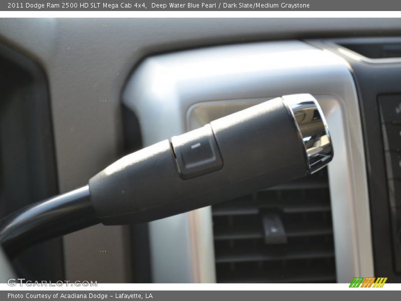 Deep Water Blue Pearl / Dark Slate/Medium Graystone 2011 Dodge Ram 2500 HD SLT Mega Cab 4x4