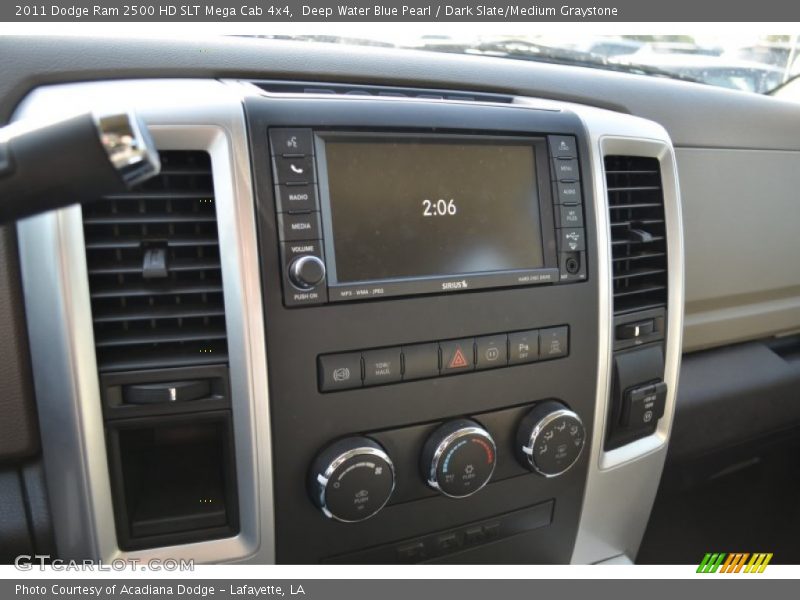 Controls of 2011 Ram 2500 HD SLT Mega Cab 4x4