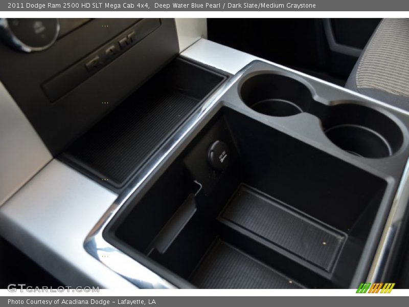 Deep Water Blue Pearl / Dark Slate/Medium Graystone 2011 Dodge Ram 2500 HD SLT Mega Cab 4x4