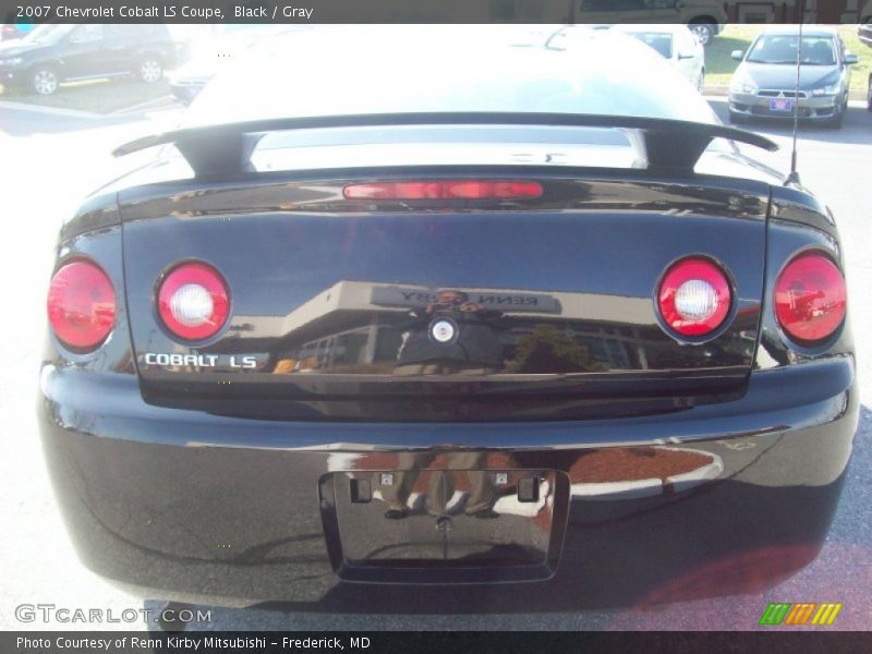 Black / Gray 2007 Chevrolet Cobalt LS Coupe