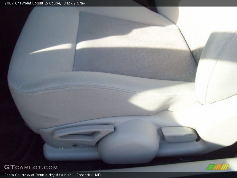 Black / Gray 2007 Chevrolet Cobalt LS Coupe