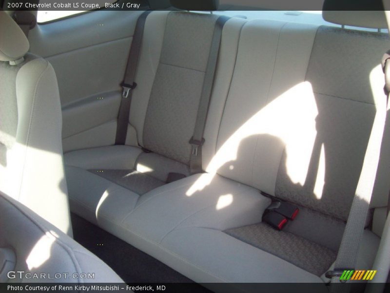 Black / Gray 2007 Chevrolet Cobalt LS Coupe