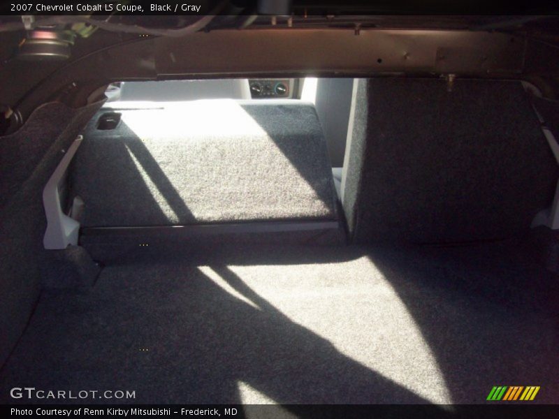 Black / Gray 2007 Chevrolet Cobalt LS Coupe