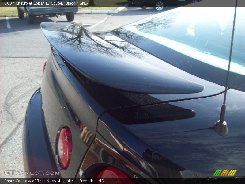 Black / Gray 2007 Chevrolet Cobalt LS Coupe