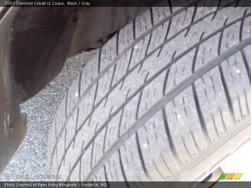 Black / Gray 2007 Chevrolet Cobalt LS Coupe