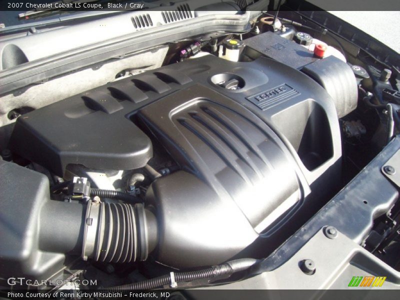Black / Gray 2007 Chevrolet Cobalt LS Coupe
