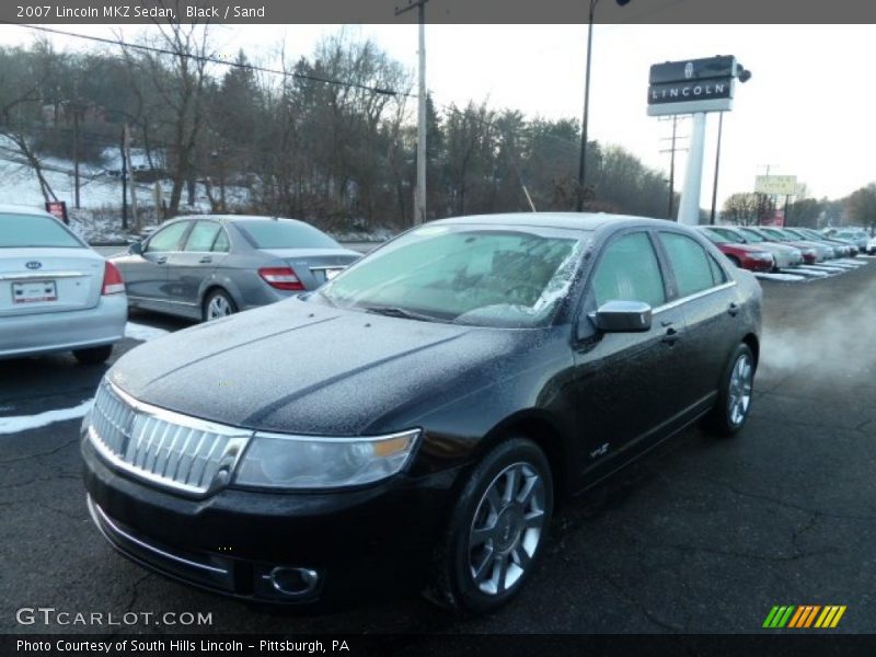 Black / Sand 2007 Lincoln MKZ Sedan