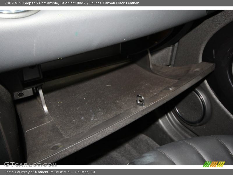 Midnight Black / Lounge Carbon Black Leather 2009 Mini Cooper S Convertible