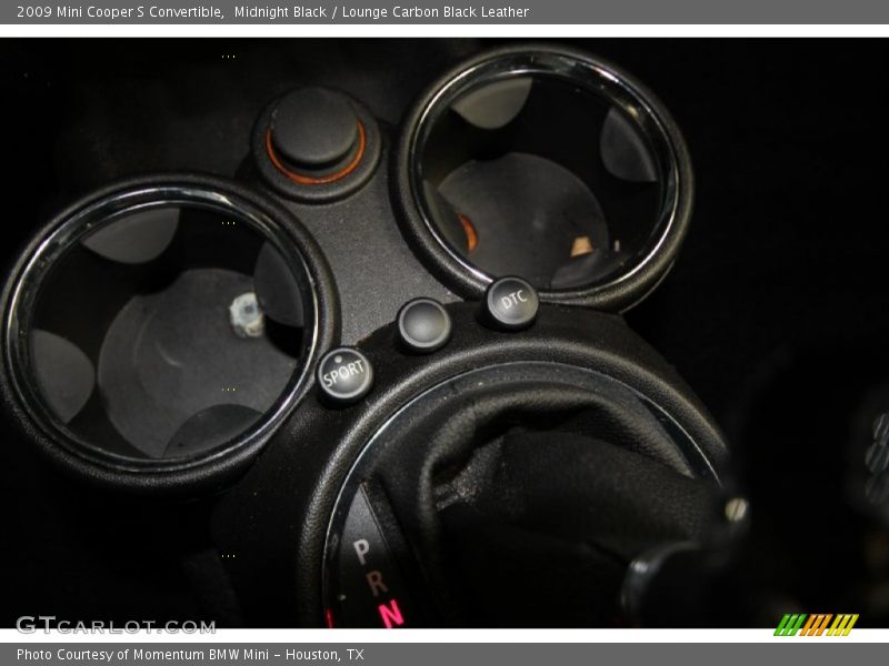 Midnight Black / Lounge Carbon Black Leather 2009 Mini Cooper S Convertible