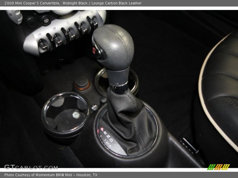 Midnight Black / Lounge Carbon Black Leather 2009 Mini Cooper S Convertible