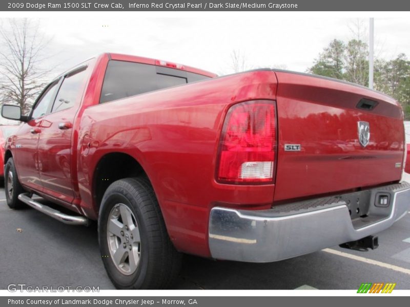 Inferno Red Crystal Pearl / Dark Slate/Medium Graystone 2009 Dodge Ram 1500 SLT Crew Cab