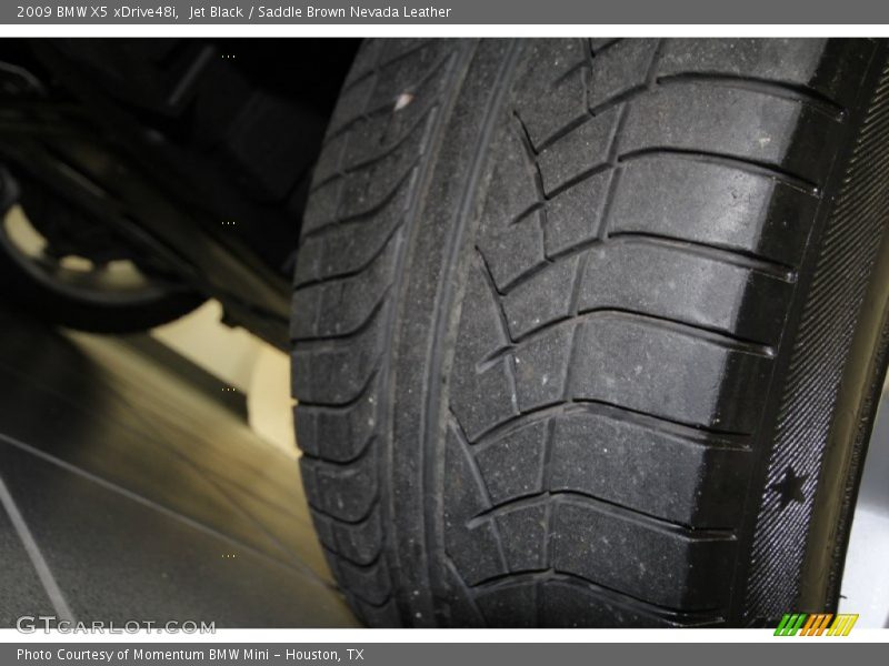Jet Black / Saddle Brown Nevada Leather 2009 BMW X5 xDrive48i