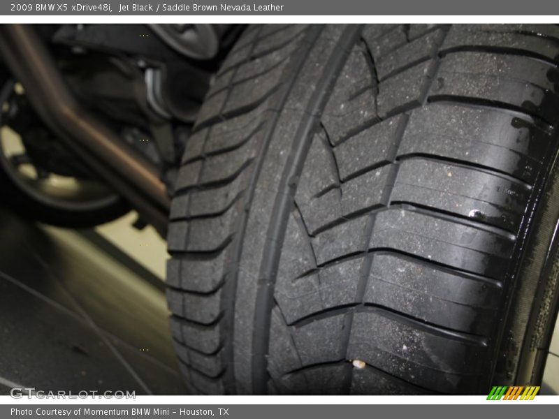 Jet Black / Saddle Brown Nevada Leather 2009 BMW X5 xDrive48i