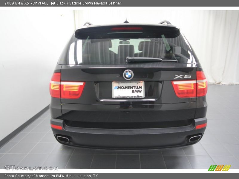 Jet Black / Saddle Brown Nevada Leather 2009 BMW X5 xDrive48i