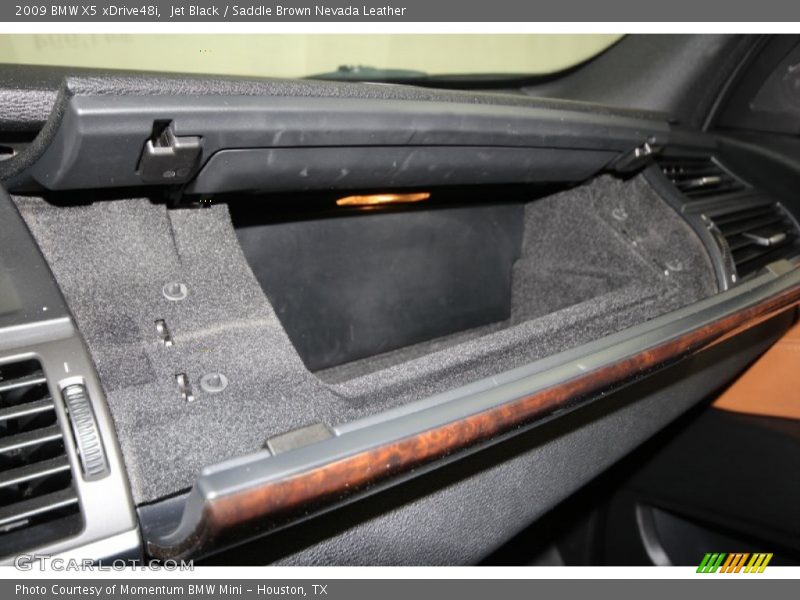 Jet Black / Saddle Brown Nevada Leather 2009 BMW X5 xDrive48i