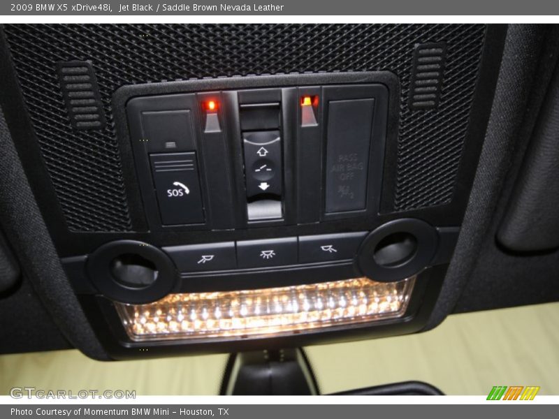 Jet Black / Saddle Brown Nevada Leather 2009 BMW X5 xDrive48i