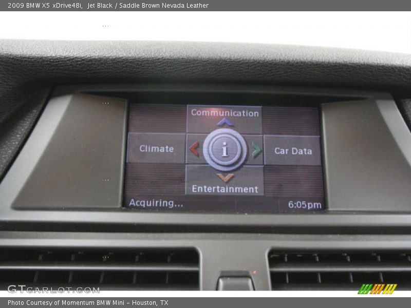 Jet Black / Saddle Brown Nevada Leather 2009 BMW X5 xDrive48i