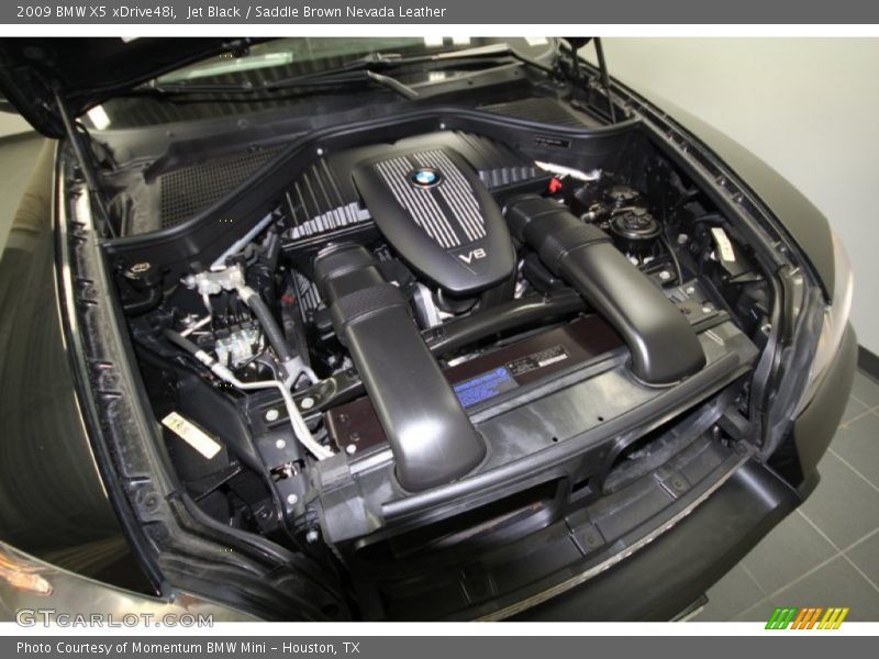Jet Black / Saddle Brown Nevada Leather 2009 BMW X5 xDrive48i