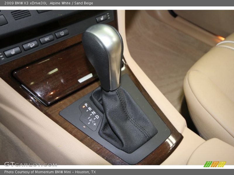 Alpine White / Sand Beige 2009 BMW X3 xDrive30i